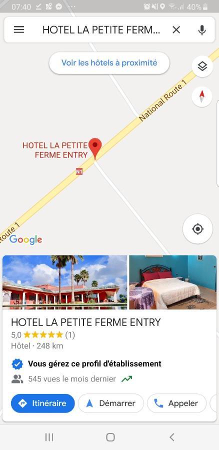 La Petite Ferme Bed and Breakfast Casablanca Buitenkant foto